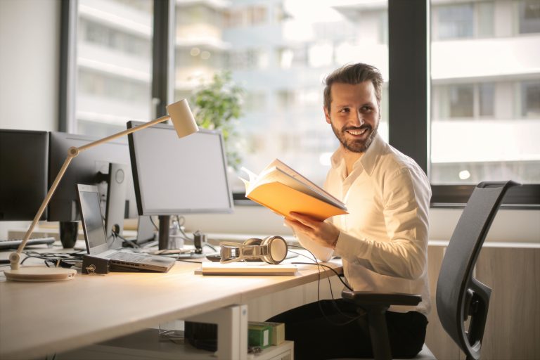 Key account manager aan het werk