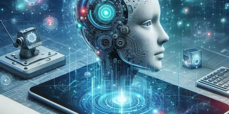 Een afbeelding die kunstmatige intelligentie, ook wel AI, illustreert